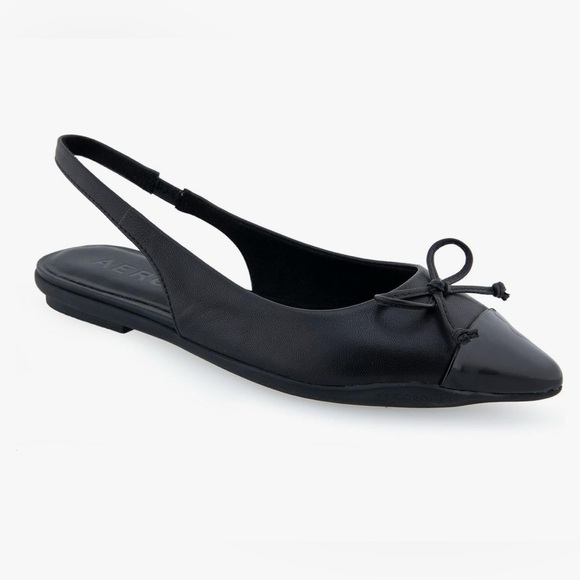 AEROSOLES DONNA LEATHER BALLET FLAT SIZE 7 NEW NEVER WORN - Picture 4 of 10